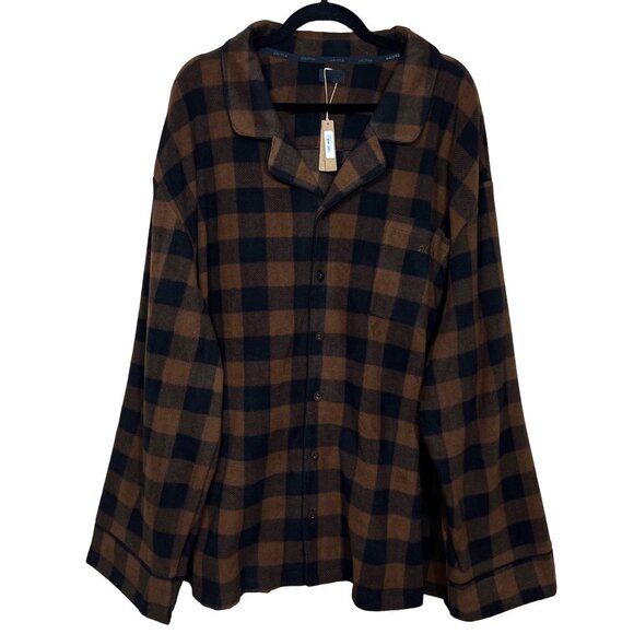 SKIMS Fleece Sleep Set Jasper Buffalo Check 4X - Picture 3 of 14